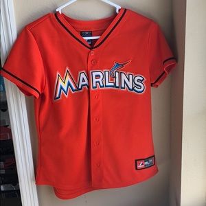 Marlins women’s baseball jersey